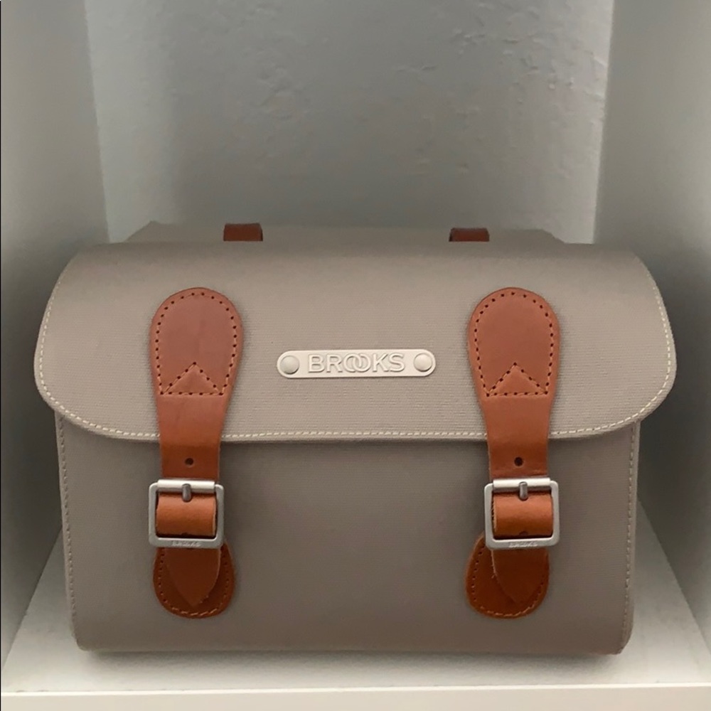 Brooks Millbrook leather bicycle bag saddle holdall NEW handlebar or saddle bag